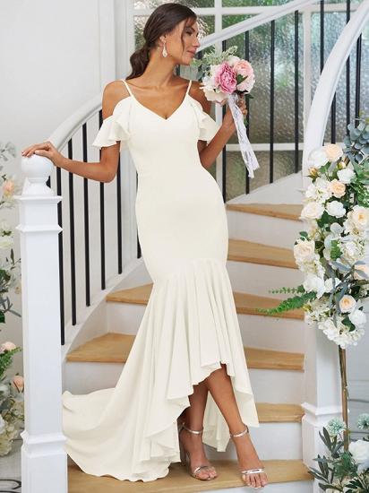 Sexy Bridesmaid Dresses Hi-lo | Simple dresses for bridesmaids_15