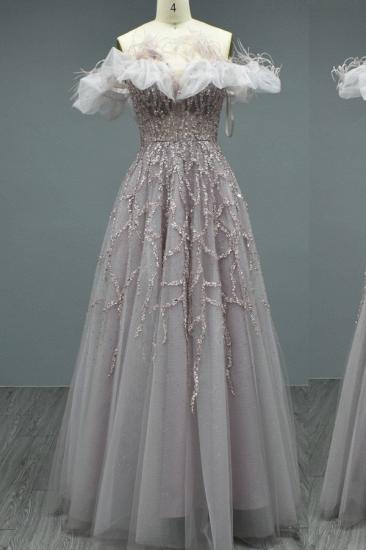 Champagne evening dresses long glitter | Prom Dresses Evening Wear Online_7