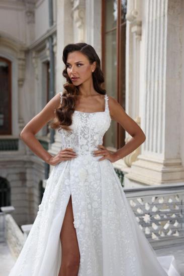 Beautiful A Line Wedding Dresses | Wedding dresses with lace_5