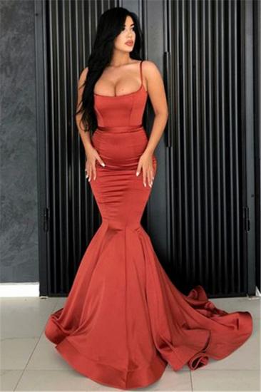 Sexy Mermaid Spaghetti Straps Evening Dresses | Long Affordable Evening Dresses Online_1