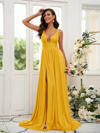 Gold Long Bridesmaid Dresses Cheap | Dresses for bridesmaids_20
