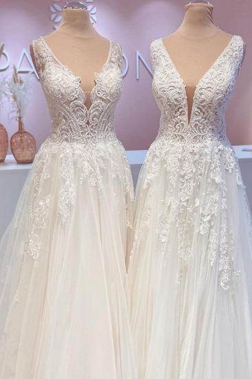 Modern Wedding Dresses A Line Lace | Buy wedding dresses online_2